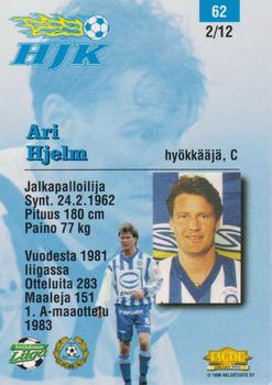 1996 Tactic #62 Ari Hjelm Back