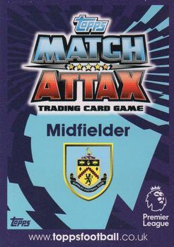 2016-17 Topps Match Attax Premier League #47 Scott Arfield Back
