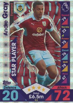 2016-17 Topps Match Attax Premier League #53 Andre Gray Front