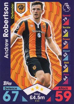 2016-17 Topps Match Attax Premier League #111 Andrew Robertson Front