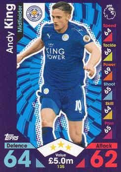 2016-17 Topps Match Attax Premier League #135 Andy King Front
