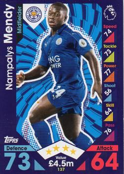 2016-17 Topps Match Attax Premier League #137 Nampalys Mendy Front