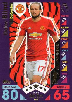 2016-17 Topps Match Attax Premier League #187 Daley Blind Front