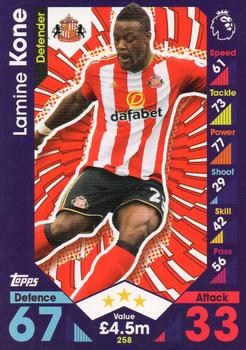 2016-17 Topps Match Attax Premier League #258 Lamine Kone Front