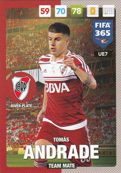 2016-17 Panini Adrenalyn XL FIFA 365 Update Edition #UE7 Tomás Andrade Front