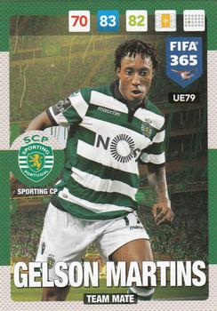2016-17 Panini Adrenalyn XL FIFA 365 Update Edition #UE79 Gelson Martins Front