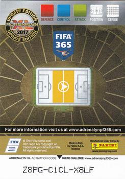 2016-17 Panini Adrenalyn XL FIFA 365 Update Edition #UE115 Ousmane Dembélé Back