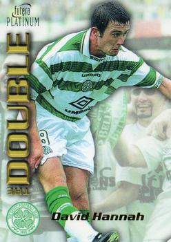 1998 Futera Platinum Celtic The Double #DB4 David Hannah Front