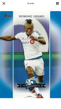 2017 Topps MLS - Blue #8 Dominic Oduro Front