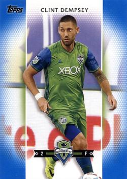 2017 Topps MLS - Blue #25 Clint Dempsey Front