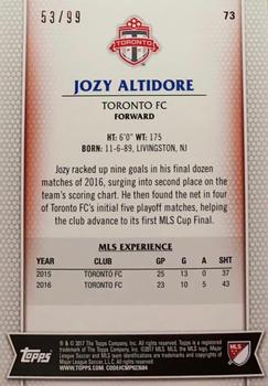 2017 Topps MLS - Blue #73 Jozy Altidore Back