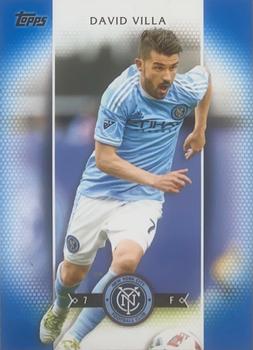 2017 Topps MLS - Blue #100 David Villa Front