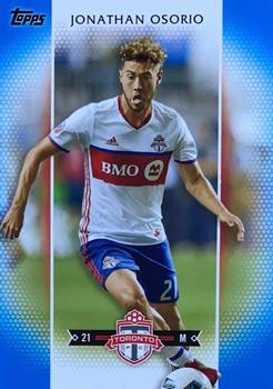 2017 Topps MLS - Blue #137 Jonathan Osorio Front