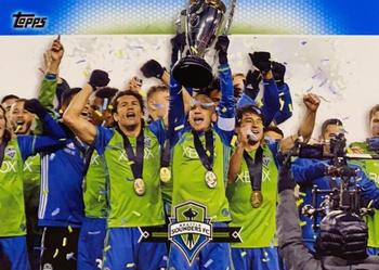 2017 Topps MLS - Blue #187 Seattle Sounders FC Front