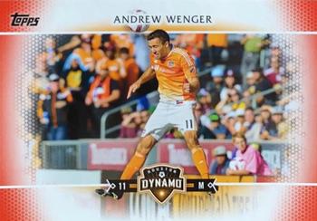 2017 Topps MLS - Red #82 Andrew Wenger Front