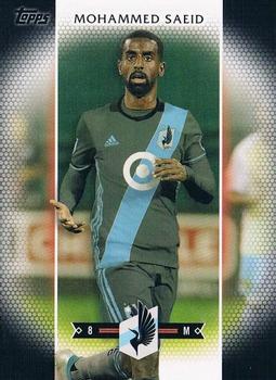 2017 Topps MLS - Black #124 Mohammed Saeid Front