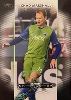 2017 Topps MLS - Black #143 Chad Marshall Front