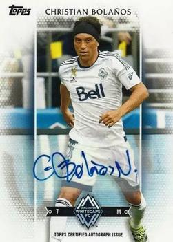 2017 Topps MLS - Autographs #59 Christian Bolaños Front