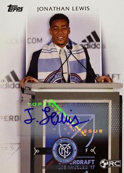 2017 Topps MLS - Autographs #107 Jonathan Lewis Front