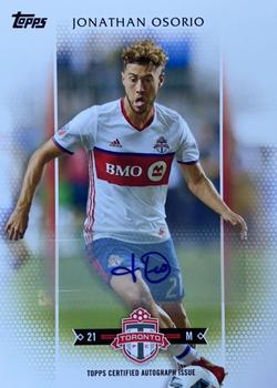 2017 Topps MLS - Autographs #137 Jonathan Osorio Front