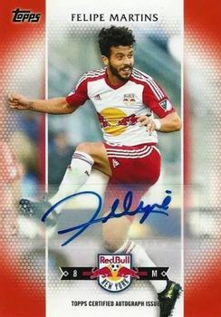 2017 Topps MLS - Autographs Red #10 Felipe Martins Front
