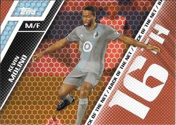 2017 Topps MLS - Back of the Net Red #BOTN-15 Kevin Molino Front