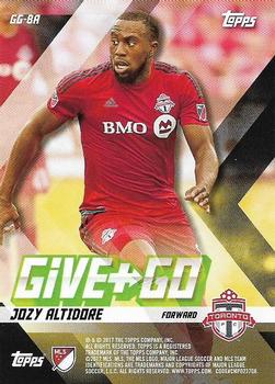 2017 Topps MLS - Give and Go #GG-BA Michael Bradley / Jozy Altidore Back