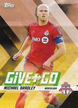 2017 Topps MLS - Give and Go #GG-BA Michael Bradley / Jozy Altidore Front