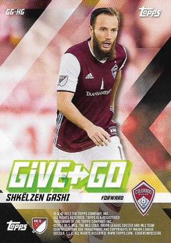 2017 Topps MLS - Give and Go #GG-HG Marlon Hairston / Shkëlzen Gashi Back