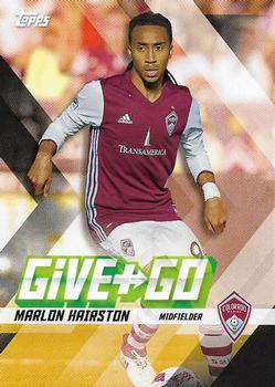 2017 Topps MLS - Give and Go #GG-HG Marlon Hairston / Shkëlzen Gashi Front