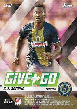 2017 Topps MLS - Give and Go #GG-HS Fabian Herbers / C.J. Sapong Back