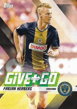 2017 Topps MLS - Give and Go #GG-HS Fabian Herbers / C.J. Sapong Front