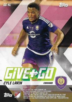 2017 Topps MLS - Give and Go #GG-KL Kaká / Cyle Larin Back