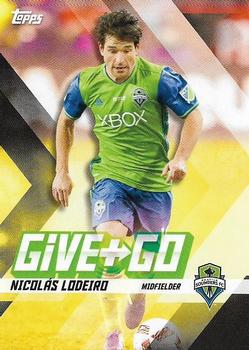 2017 Topps MLS - Give and Go #GG-LM Nicolás Lodeiro / Jordan Morris Front