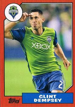 2017 Topps MLS - Throwback Topps Red #TT-CD Clint Dempsey Front