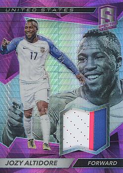 2016-17 Panini Spectra - Swatches Pink #SW-JA Jozy Altidore Front
