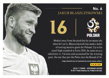 2017 Panini Aficionado - First Kick #6 Jakub Blaszczykowski Back
