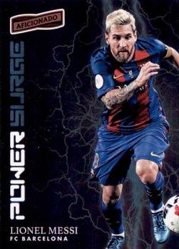 2017 Panini Aficionado - Power Surge #PS-22 Lionel Messi Front