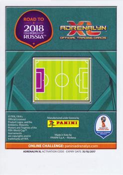 2017 Panini Adrenalyn XL Road to 2018 World Cup #BEL01 Thibaut Courtois Back