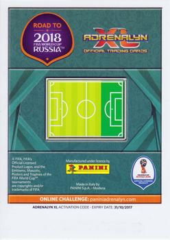 2017 Panini Adrenalyn XL Road to 2018 World Cup #BEL18 Romelu Lukaku Back