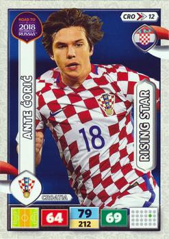 2017 Panini Adrenalyn XL Road to 2018 World Cup #CRO12 Ante Coric Front