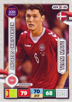 2017 Panini Adrenalyn XL Road to 2018 World Cup #DEN08 Andreas Christensen Front