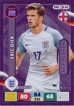 2017 Panini Adrenalyn XL Road to 2018 World Cup #ENG06 Eric Dier Front