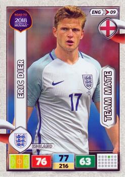 2017 Panini Adrenalyn XL Road to 2018 World Cup #ENG09 Eric Dier Front