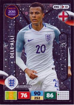 2017 Panini Adrenalyn XL Road to 2018 World Cup #ENG13 Dele Alli Front