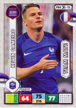 2017 Panini Adrenalyn XL Road to 2018 World Cup #FRA15 Kevin Gameiro Front