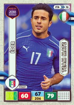 2017 Panini Adrenalyn XL Road to 2018 World Cup #ITA16 Eder Front