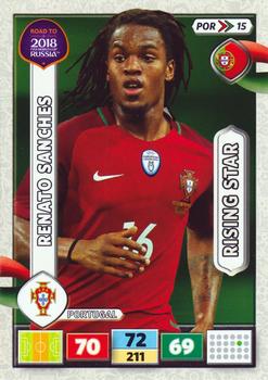 2017 Panini Adrenalyn XL Road to 2018 World Cup #POR15 Renato Sanches Front