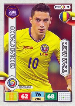 2017 Panini Adrenalyn XL Road to 2018 World Cup #ROU11 Nicolae Stanciu Front