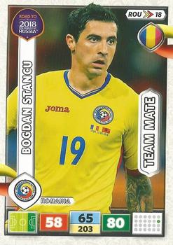 2017 Panini Adrenalyn XL Road to 2018 World Cup #ROU18 Bogdan Stancu Front